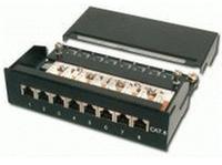 Digitus DN-91608SD, Digitus Patchfeld 10" Zoll DN-91608SD Mini 8 Port geschirmt...