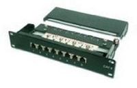 Digitus DN-91608S, Digitus Patchfeld 10" Zoll DN-91608S 8 Port geschirmt Cat. 6