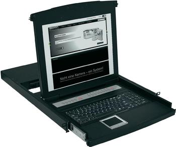 Digitus 17" LCD Konsole 16-Port USB KVM Switch, DE-Layout (DS-72003GE)