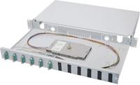 Digitus LWL-Splei&szlig;box, 1HE, best&uuml;ckt, 6x SC DX, OM3