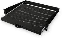Digitus DN-19-TRAY-2-450-SW 19 Zoll Netzwerkschrank-Ger&auml;teboden 2 HE Geeignet f&uuml;r