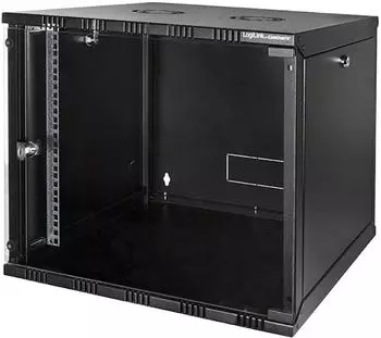 LogiLink Wandschrank 19 Zoll 9HE schwarz (W09A40B)