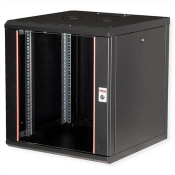 Roline 19-Zoll Wandgehäuse Pro 12 HE 600x600 BxT schwarz