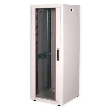 Roline 19-Zoll Basic 32 HE 600x600 BxT Glastür grau (26210037)