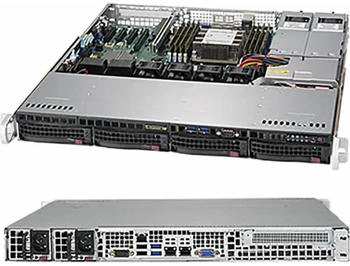 SuperMicro SC813M FTQC-R407CB - -Montage (CSE-813MFTQC-R407CB)