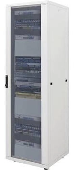 LogiLink 19 Zoll D32S68G 800 mm 32 HE Lichtgrau (RAL 7035)