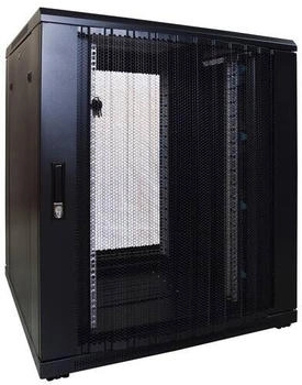 DSIT Danicom - 18 HE 19” mit perforierter Fronttür (BxTxH) 800 x 800 x 1000mm (DS8818PP)