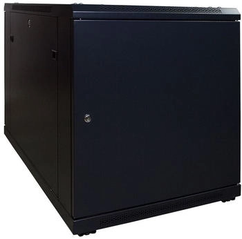 DSIT Danicom - 12 HE kleiner mit Glastür (BxTxH) 600 x 1000 x 720 mm (DS6012)