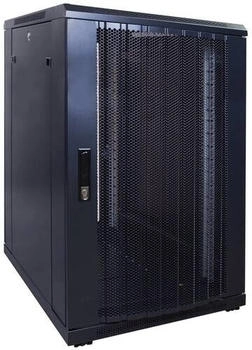 DSIT Danicom - 18 HE 19” mit perforierter Fronttür (BxTxH) 600 x 800 x 1000mm (DS6818PP)