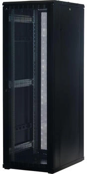 Rockstable 19" 37 HE 600x800x1800mm (19 Zoll ) Schwarz (RS19-6837PP)