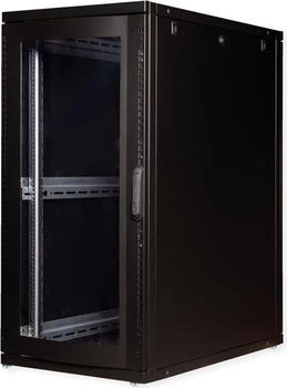 Roline 19-Zoll Pro 26 HE 600x1000 BxT schwarz Plexiglas (26.21.0148)