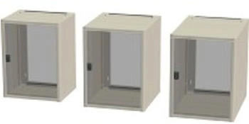 ENOC Wandschrank 15HE m.Glastür NSVE 158 (53883)