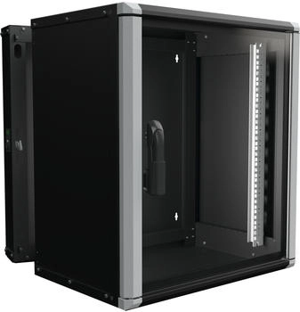 ENOC Wandschrank 12HE 3tlg. sw Wr2 12-65-S (58603)