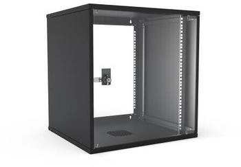 ENOC Economy Wandschrank 12HE 550x600x582mm schwarz W3 12-6-S (57453)