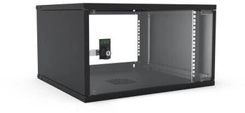 ENOC Economy Wandschrank 6HE 550x500x315mm sw W3 6-5-S (57441)
