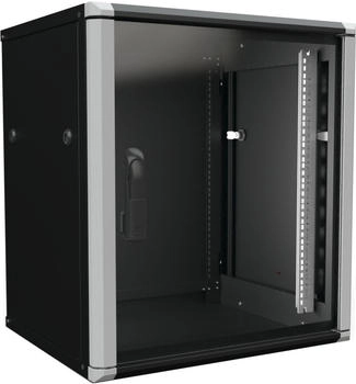 ENOC Wandschrank 12HE 2tlg. sw 19600x500x668mm W2 12-65-S (58623)