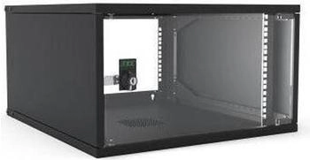 ENOC Economy Wandschrank 6HE 550x600x315mm sw W3 6-6-S (57451)