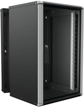 ENOC Wandschrank 18HE 3tlg. sw Wr2 18-66-S (58615)