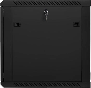 Lanberg Rack Wandschrank 19" 12U/600X600 Glast&uuml;r schwarz
