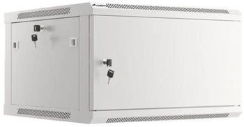 Lanberg 19" Rackmount Schrank 12U 600X450 Metalltür Grau (Flat Pack) Wf01-6412-00S