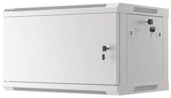 Lanberg Rack Wandschrank 19" 6U/600X450 Metalltür grau