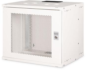 Digitus 19" 9HE Wandgehäuse SOHO PRO perforierte Tür 460 x 540 x 400 mm grau (10.86 HE) Grau (DN-49209)