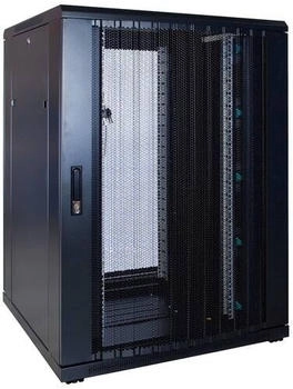 DSIT Danicom - 22 HE 19” mit perforierter Fronttür (BxTxH) 800 x 800 x 1200mm (DS8822PP)