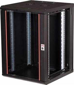 Roline 19-Zoll Wandgehäuse Pro 16 HE 600x600 BxT schwarz (26.21.0177)