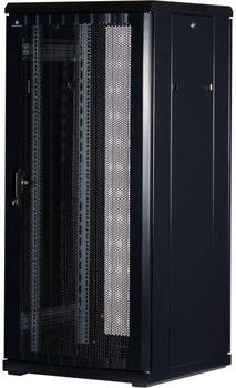 Rockstable 19" 27 HE 600x600x1400mm (19 Zoll ) Schwarz (RS19-6627PP)