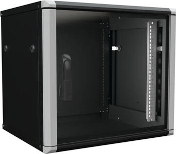 ENOC Wandschrank 9HE 2tlg. sw W2 9-65-S (58622)