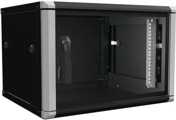 ENOC Wandschrank 6HE 2tlg. sw W2 6-65-S (58621)