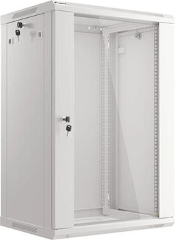 Lanberg WF01-6418-10S Rack 18U Wandmontiertes Regal Grau (WF01-6418-10S)