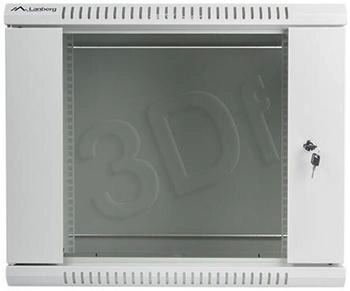 Lanberg Rack Wandschrank 48,30cm (19") 9U/600X600 Metallt&uuml;r grau (WF01-6609-10S)