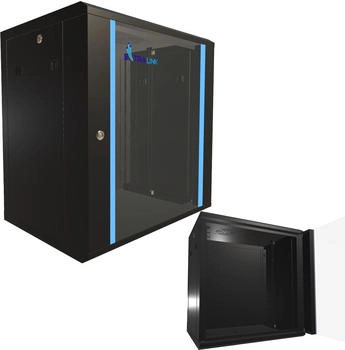 Extralink EX.7263 12U Wandmontiertes Regal (10.87 HE) Schwarz