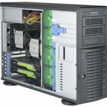 SuperMicro SC743 AC-1K26B-SQ - Tower - 4U - E-ATX (CSE-743AC-1K26B-SQ)