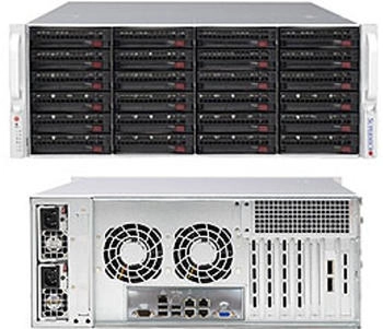 SuperMicro SC846 BE1C-R1K23B - -Montage - 4U (CSE-846BE1C-R1K23B)