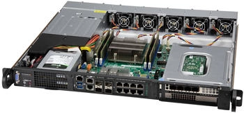 SuperMicro SC515 M-R804 - -Montage - 1U 800 (CSE-515M-R804)