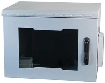 EFB-Elektronik 48,30cm (19") Wandgehäuse IP55 16HE Glastür Tiefe 600mm RAL7035 (691716IP55.2G)