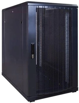 DSIT Danicom - 18 HE 19” mit perforierter Fronttür (BxTxH) 600 x 1000 x 1000mm (DS6018PP)