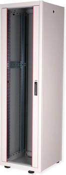 Roline 19-Zoll Basic 42 HE 600x600 BxT Glastür grau (26.21.0042)
