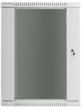 Lanberg WF01-6618-10S Rack 18U Wandmontiertes Regal Grau (WF01-6618-10S)