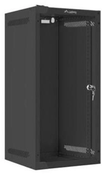 Lanberg WF10-2312-10B Rack 12U Wandmontiertes Regal Schwarz (WF10-2312-10B)
