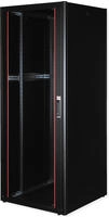 Roline Basic - Schrank Netzwerkschrank - Glas T&uuml;r, 800 x 800 (B x T)