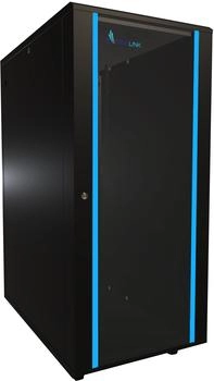 Extralink 27U 600x1000 Schwarz | Rackmount-Schrank | stehend (EX.11359)