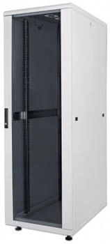 Intellinet Schrank Grau RAL 7035 42HE 48,3 cm 19" 42 HE Schutzklasse IP20 vollständig montiert grau (713375)