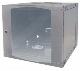 Intellinet Double Section Geh&auml;use Wand montierbar Grau RAL 7035 12U 48,3 cm 19" (713870)