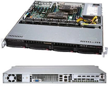 SuperMicro SC813M F2TQC-505CB - -Montage (CSE-813MF2TQC-505CB)