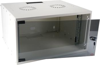 EFB-Elektronik 19- 06HE Wandgehäuse Basic Tiefe 600mm 1-teilig Flat Pack RAL9010 (WGB-1906WS.60)