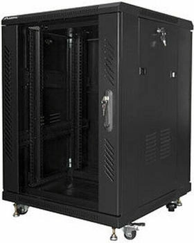 Lanberg Ff01-6615-12b 19" 15u Rack-schrank Schwarz One Size / EU Plug 220V Schwarz One Size