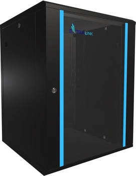 Extralink 15U 600x600 Schwarz | Rackmount-Schrank | Wandmontage (EX.14343)